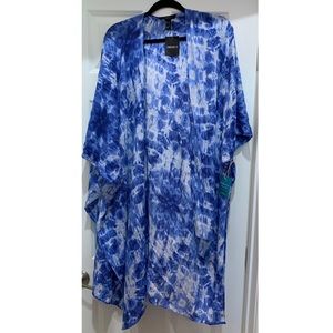 Blue Tye Dye Cardigan